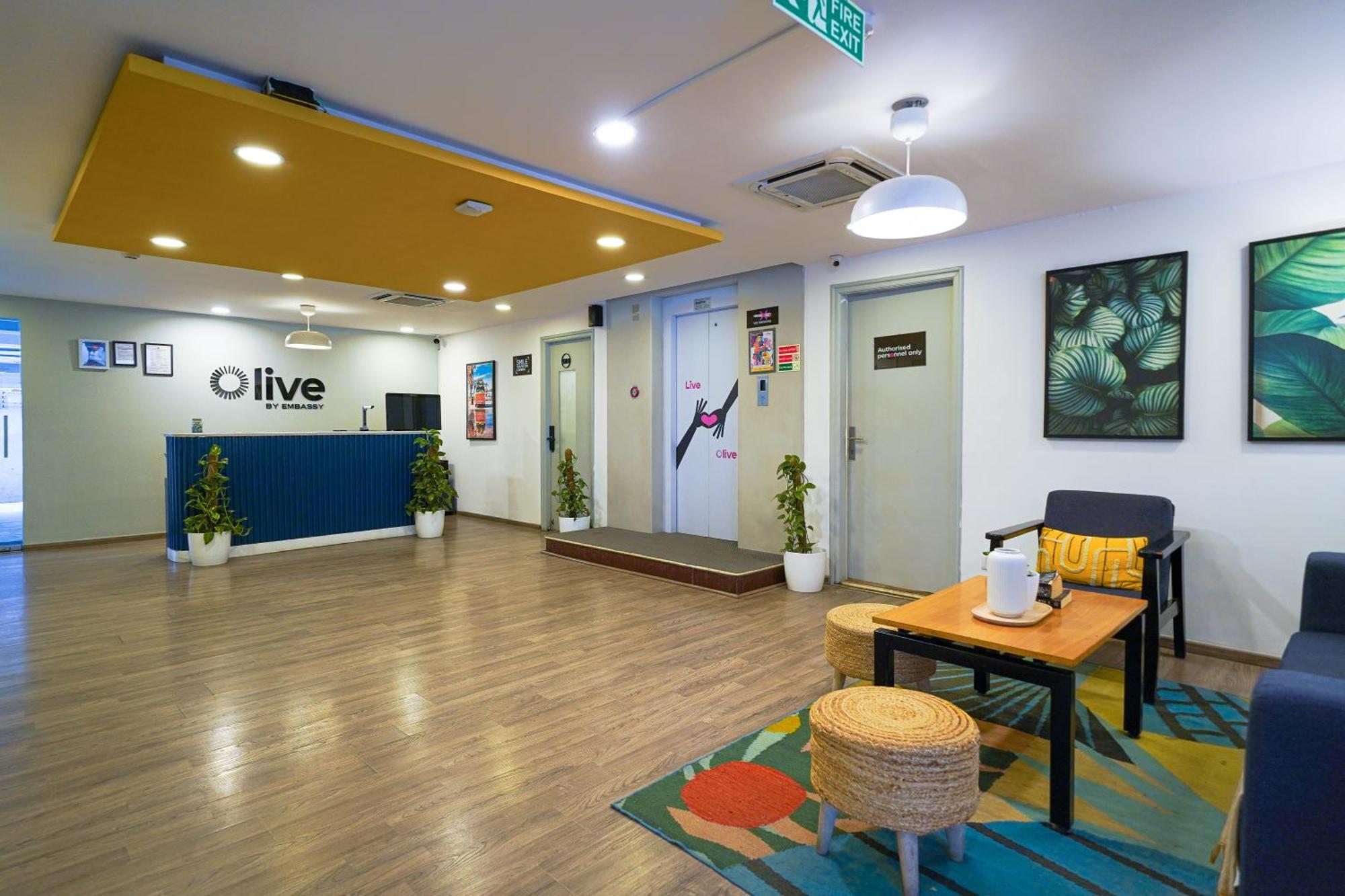 Olive Hotel Magrath By Embassy Group Bangalore Esterno foto